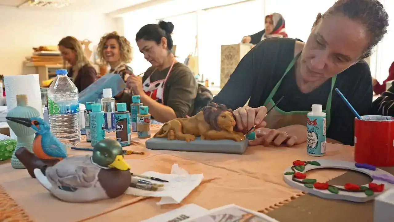 ATASEM’de Keçeden Seramiğe Kültür Geleceğe Taşınıyor 5